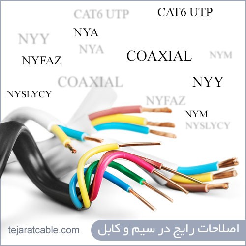 You are currently viewing آشنایی با اصطلاحات رایج سیم و کابل